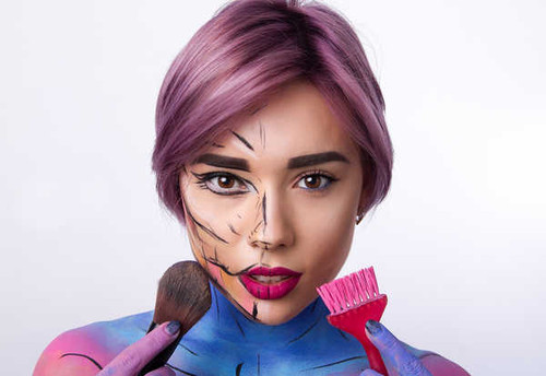 Jual Poster Women Face APC408