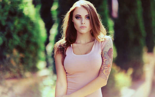 Jual Poster Women Tattoo APC016 Jual Poster Women Tattoo APC016