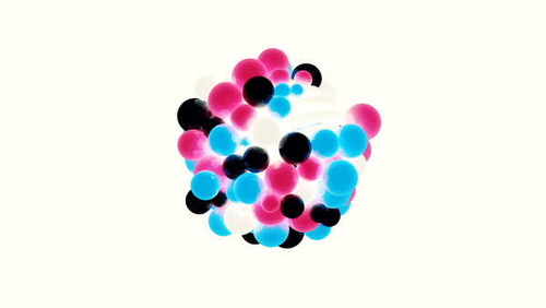 Jual Poster colorful balls 4k WPS