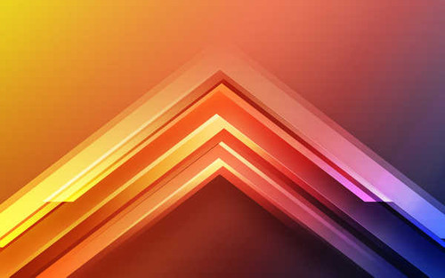 Jual Poster geometric colorful arrows hd WPS