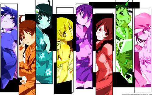 Poster Anime Monogatari (Series) APC005A