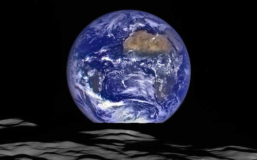 Jual Poster earth lunar reconnaissance orbiter camera 5k WPS