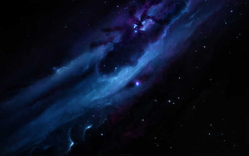 Jual Poster galaxy nebula stars paint 4k WPS