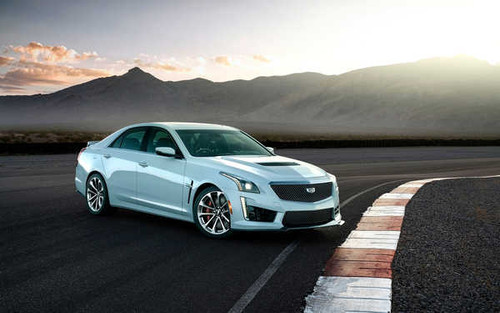 Jual Poster cadillac cts v glacier metallic edition 2018 WPS
