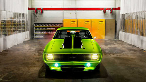 Jual Poster chevrolet camaro ss 1969 green monster 4k 9828WPS