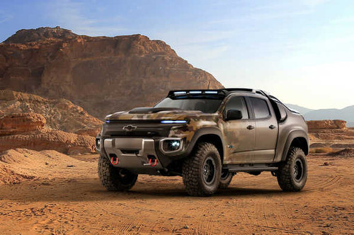 Jual Poster chevrolet colorado zh2 hydrogen fuel cell army truck us 2582WPS