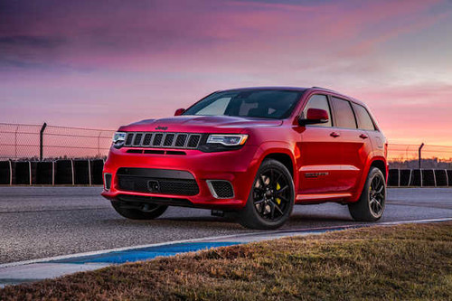 Jual Poster jeep grand cherokee trackhawk 2018 7101WPS