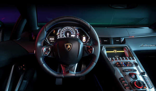 Jual Poster lamborghini aventador cockpit interior hd WPS