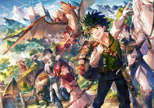 Poster Anime My Hero Academia APC061A Poster Anime My Hero Academia APC061A