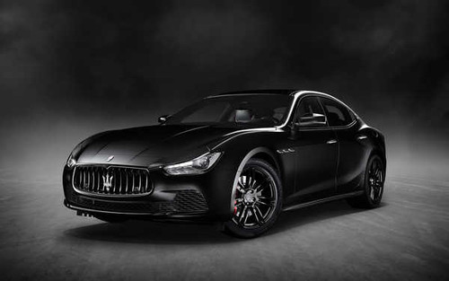 Jual Poster maserati ghibli nerissimo black edition 4k 2017 9059WPS