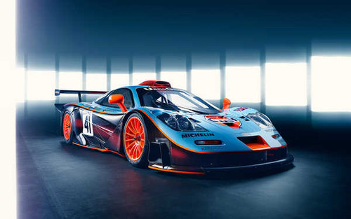 Jual Poster mclaren f1 gtr longtail hd 4279WPS