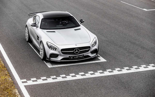 Jual Poster mercedes amg gt luethen motorsport 2017 hd 4159WPS