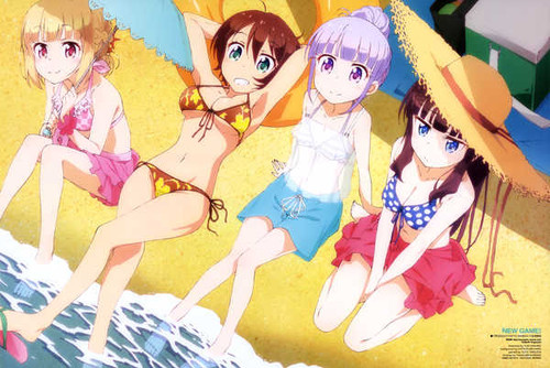 Poster Anime New Game! APC002