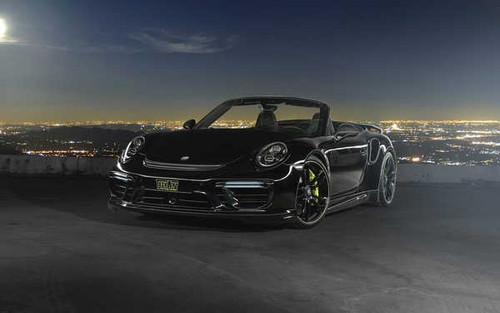 Jual Poster techart porsche 911 convertible 2016 714WPS