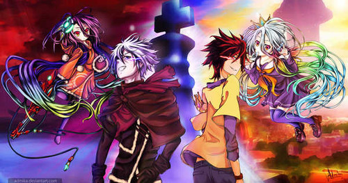 Poster Anime No Game No Life APC017