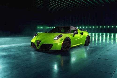 Jual Poster Alfa Romeo Alfa Romeo 4C APC026