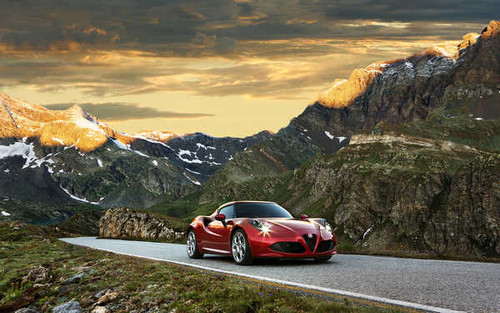 Jual Poster Alfa Romeo Alfa Romeo Alfa Romeo 4C APC007