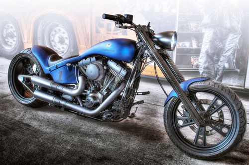 Jual Poster Bike Harley Davidson Motorcycle Vehicles Erbacher APC002