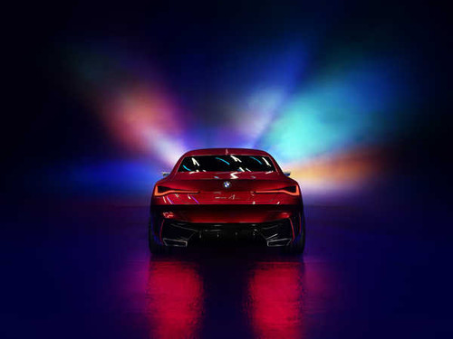 Jual Poster BMW BMW Concept 4 Red Car BMW BMW Concept 4 APC017