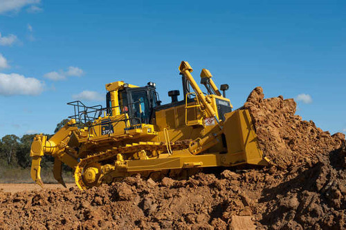 Jual Poster Bulldozer Komatsu D375A Vehicles Bulldozer APC001