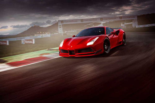 Jual Poster Ferrari Ferrari 488 APC045