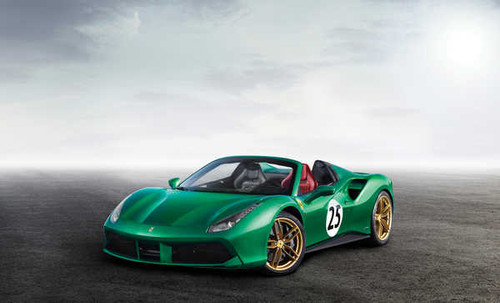Jual Poster Ferrari Ferrari 488 Spider APC020