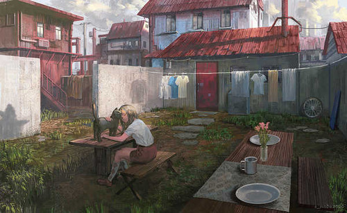 Poster Anime Original APC261