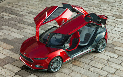 Jual Poster Ford 2011 Ford Evos Concept APC