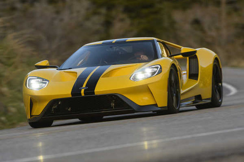 Jual Poster Ford Ford GT Yellow Car Ford Ford GT APC