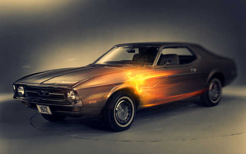 Jual Poster Ford Ford Mustang APC061