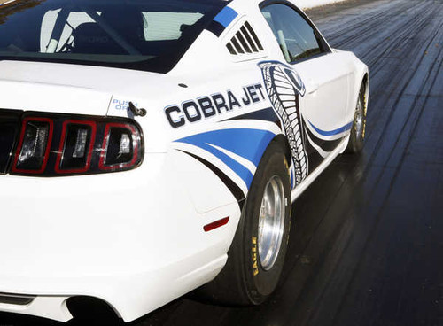 Jual Poster Ford Ford Mustang Cobra Jet Twin Turbo APC002