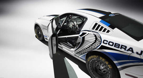 Jual Poster Ford Ford Mustang Cobra Jet Twin Turbo APC009