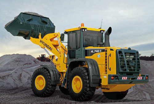 Jual Poster Hyundai HL740 9 Wheel Loader Vehicles Wheel Loader APC