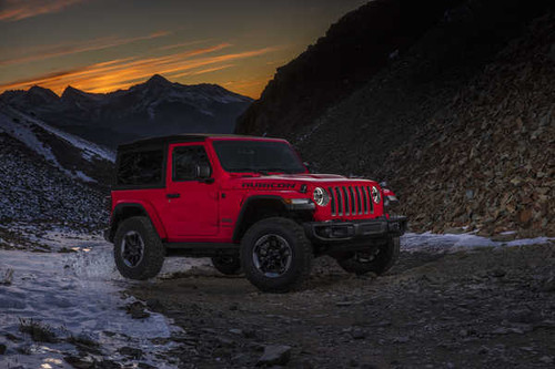 Jual Poster Jeep Jeep Wrangler Rubicon Red Car Jeep Jeep Wrangler APC