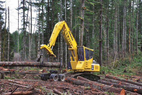 Jual Poster Komatsu PC390LL Log Loader Vehicles Log Loader APC