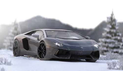 Jual Poster Lamborghini Lamborghini Aventador APC137
