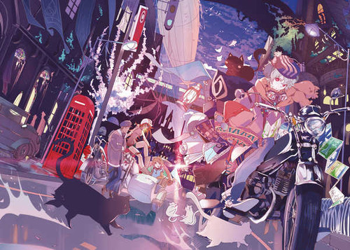 Poster Anime Original APC488