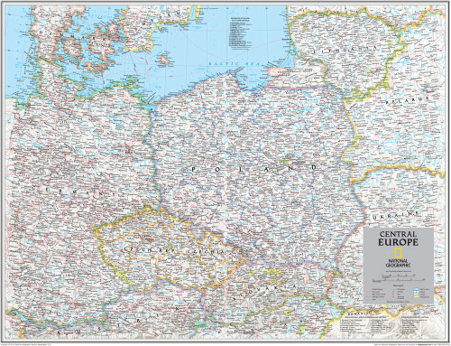 Peta Eropa Europe Central 2011