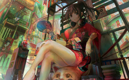 Poster Anime Original APC665