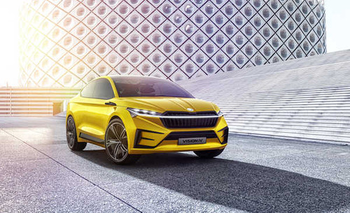 Jual Poster Skoda Škoda Vision iV APC003