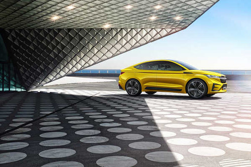 Jual Poster Skoda Škoda Vision iV APC004