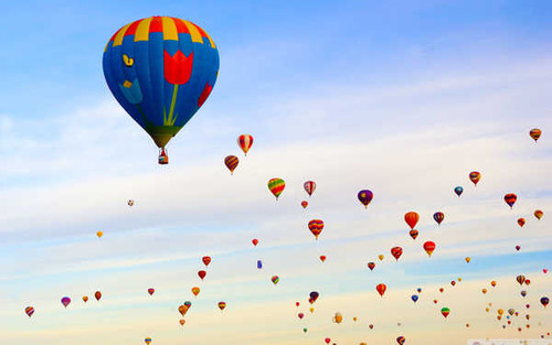 Jual Poster Vehicles Hot Air Balloon APC045
