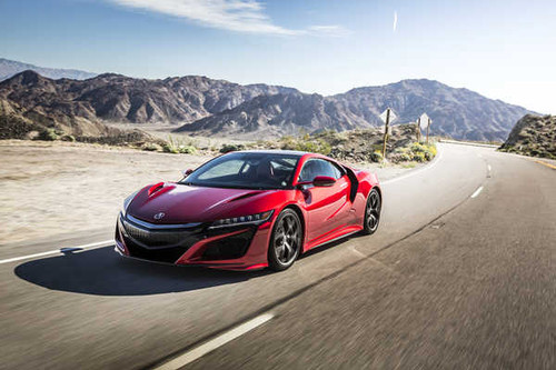Jual Poster Acura 2017 NSX Red Metallic Motion 1ZM