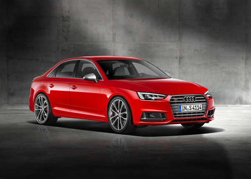 Jual Poster Audi 2015 Red Metallic Sedan 1ZM