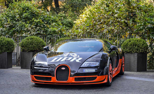 Jual Poster BUGATTI Tuning 2014 Veyron Front Metallic 1ZM