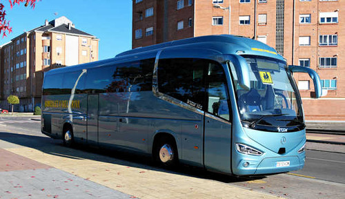Jual Poster Bus IRIZAR i6S MB Light Blue 1ZM