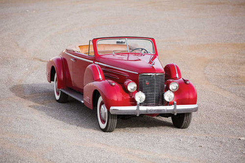 Jual Poster Cadillac Retro 1938 V16 Convertible Coupe by 1ZM002