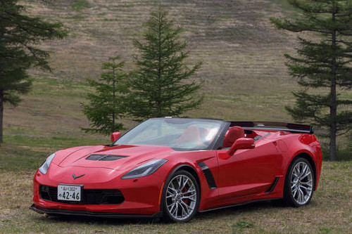 Jual Poster Chevrolet Cabriolet Red Metallic 1ZM