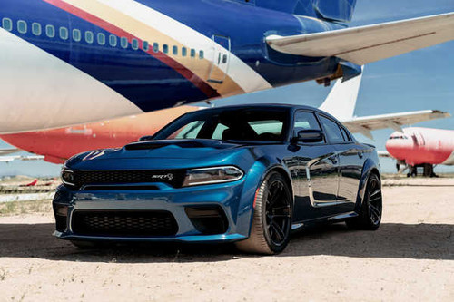 Jual Poster Dodge Charger Hellcat SRT 2020 Blue 1ZM