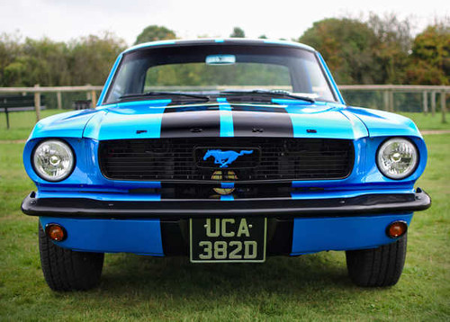Jual Poster Ford 1966 Mustang 1ZM